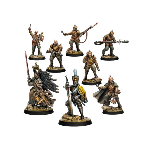 Miniature Bande de Stosstruppen prussiens